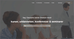 Desktop Screenshot of kursuszonen.dk